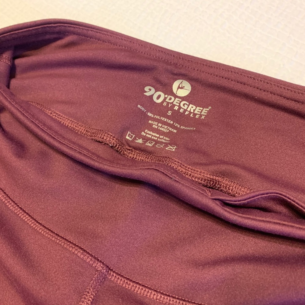 NWOT mauve 90 degree leggings